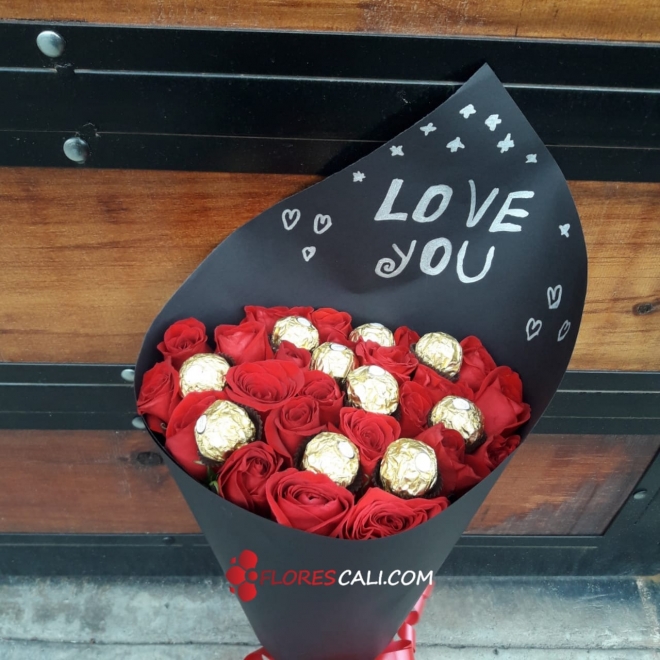 Bouquet love you para Mama