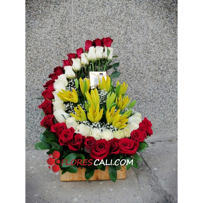 Ramo de Flores Para San Valentin