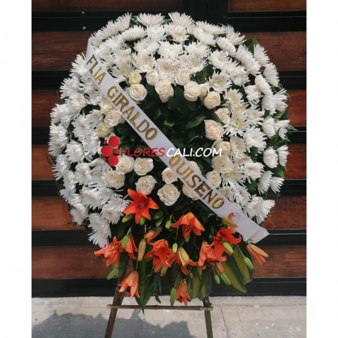 Corona fúnebre para ti 