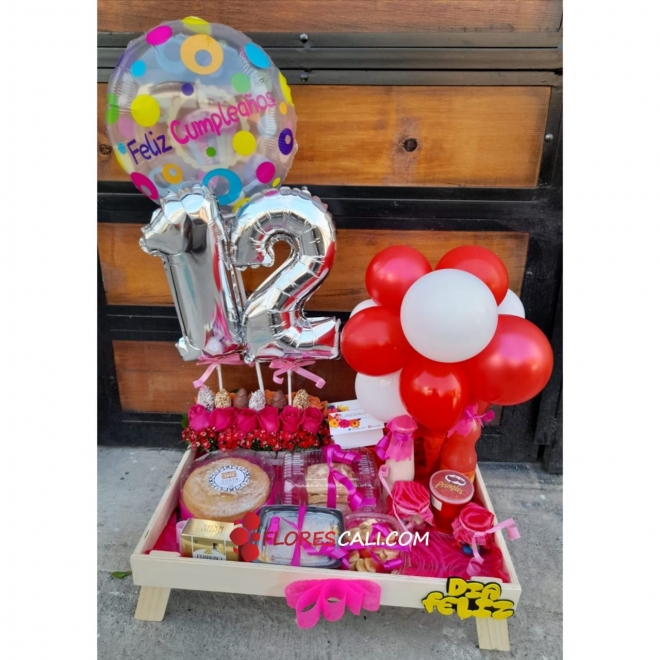 Desayuno sorpresa cumpleaños en cali