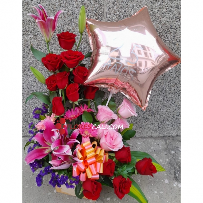 Arreglo floral surtido para ti en cali