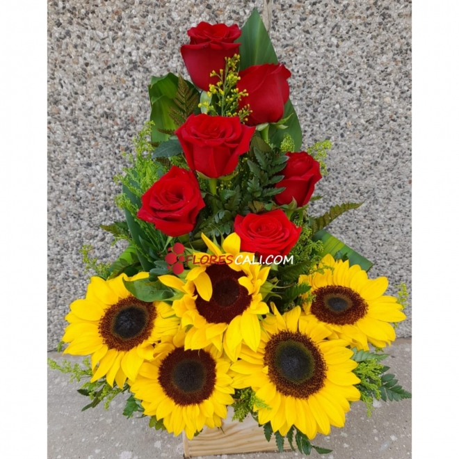 Arreglo floral para ti Mama en cali 