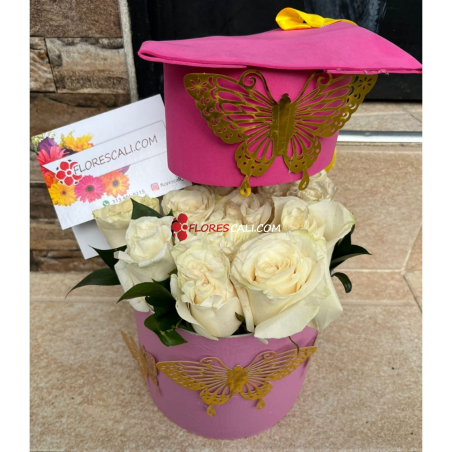 Cilindro de grado rosado en cali