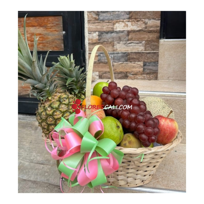 Canasta frutera redonda en cali