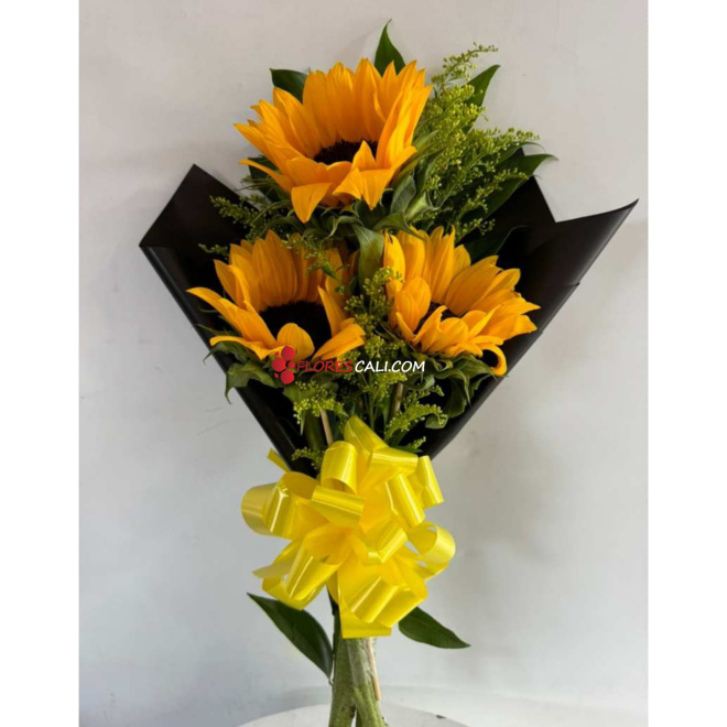 Bouquet de girasoles floristerias en cali dia de la madre