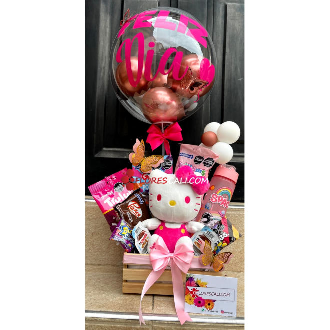 Ancheta hello kitty floristeria en cali 