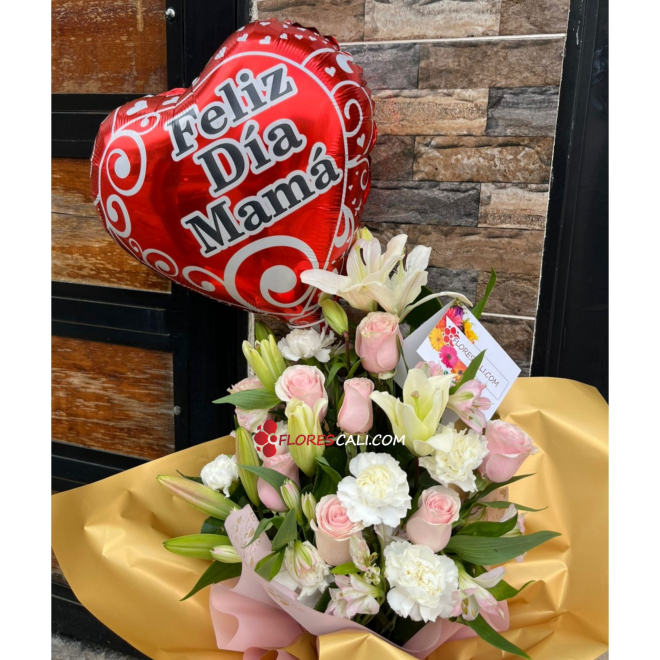 Arreglo floral dia de la madre en cali