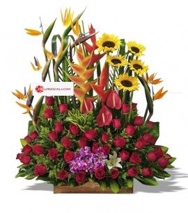 Arreglo Floral amor día de la Madre Cali