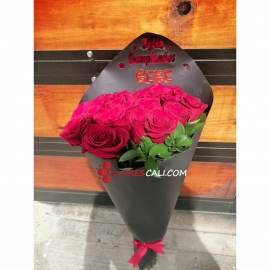 Bouquet con mensaje para Mama