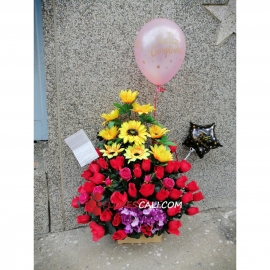 Arreglo flores artificiales Flores en Cali