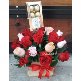 Caja ternura con chocolates Dia de la Madre 