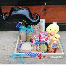 Desayuno sorpresa azul en cali