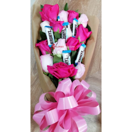 Bouquet hershey para ti, bouquet de rosas flores en cali 