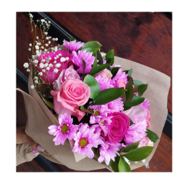 Bouquet surtido explosión morada