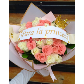 Bouquet de flores princesa en cali