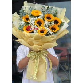 Bouquet girasol coqueto en cali